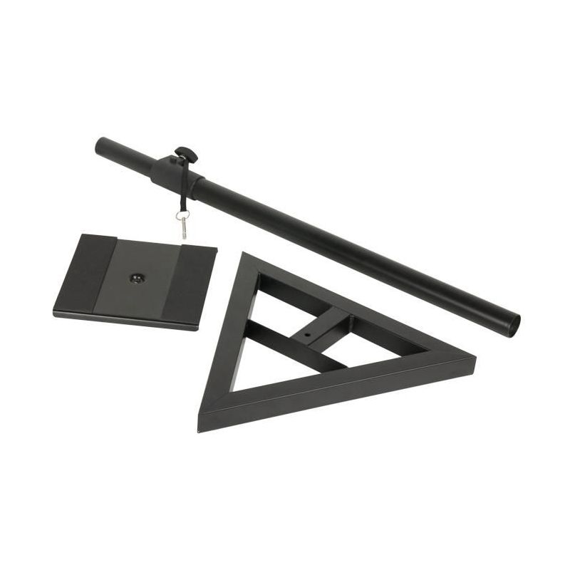 AdamHall Stands SKDB039 Monitor speaker vloer standaard - delen uit elkaar