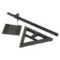 AdamHall Stands SKDB039 Monitor speaker vloer standaard - delen uit elkaar