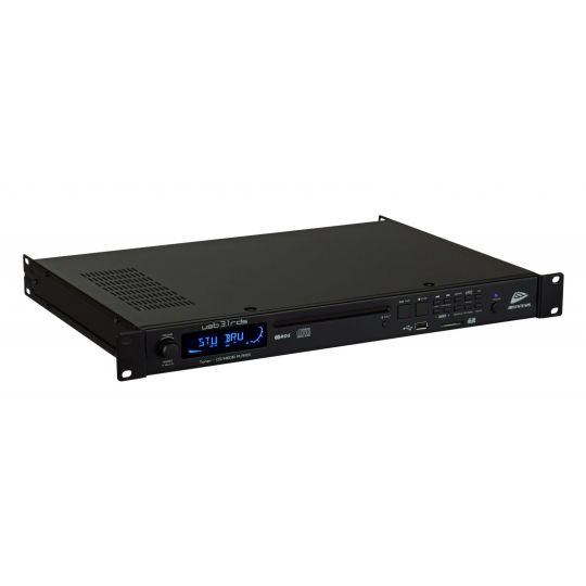 JB Systems USB3.1 RDS Radio - SD - CD - USB combo 19 Inch