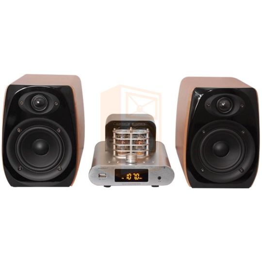 Madison MAD-TA15BT Vintage Audio Systeem 2 x 30W RMS - recht voor aanzicht
