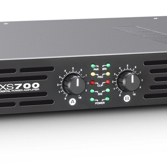 LD Systems XS 700 - PA Eindversterker Klasse D 2x350W 4Ohm | DJ-Verkoop | 4049521130311