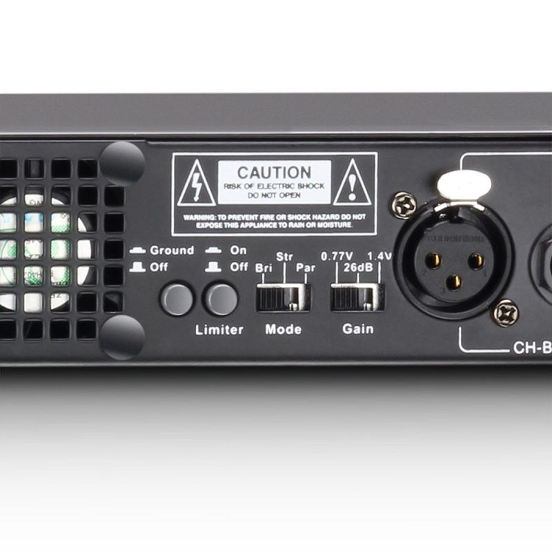 LD Systems XS 700 - PA Eindversterker Klasse D 2x350W 4Ohm | DJ-Verkoop | 4049521130311