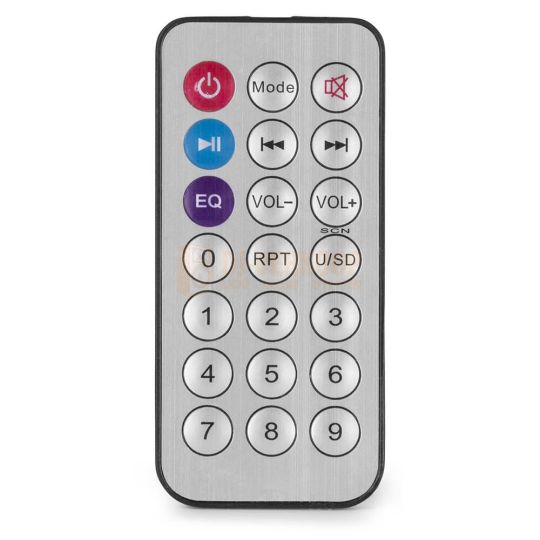 Power Dynamics PDM25 - 100V Mixer-versterker met Bluetooth en mediaspeler 25W | DJ-Verkoop | 8715693310993