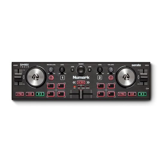 bovenkant Numark DJ2Go2 Touch - Compacte Serato DJ Controller