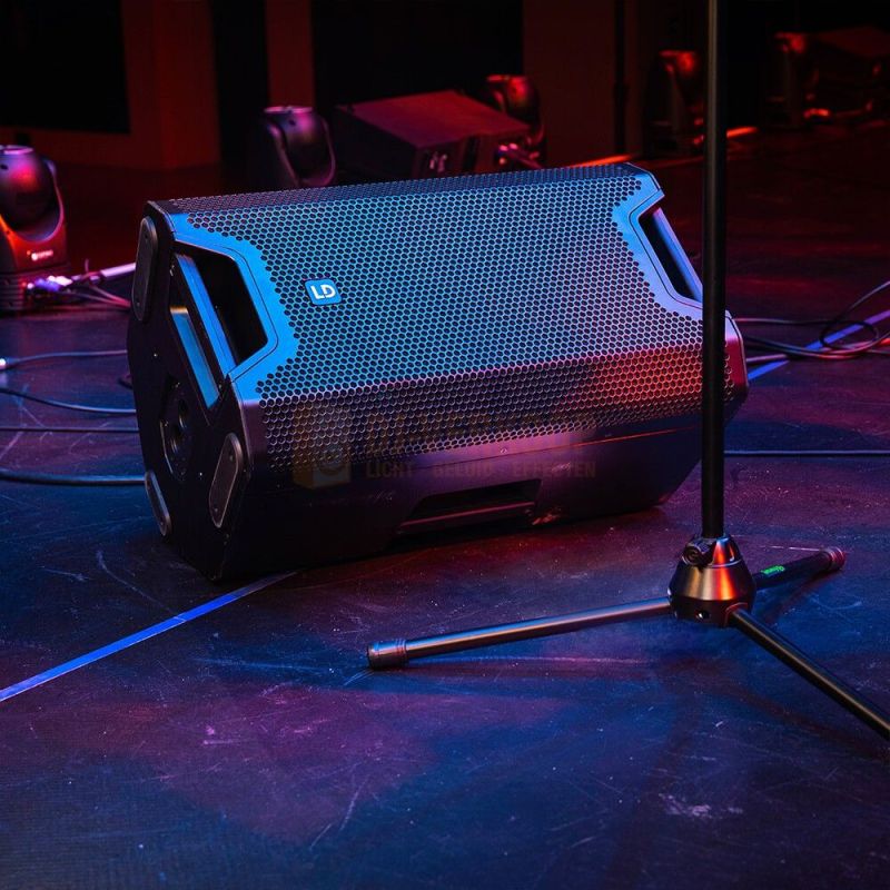 Monitor op podium  van de LD Systems ICOA 15 A - 15 "actieve coaxiale PA-luidspreker