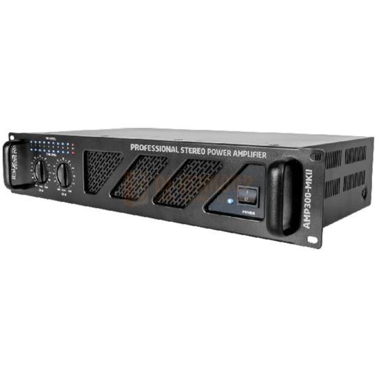 schuin rechts Ibiza Sound AMP300-MKII - Semi-Pro Versterker 2 X 240W