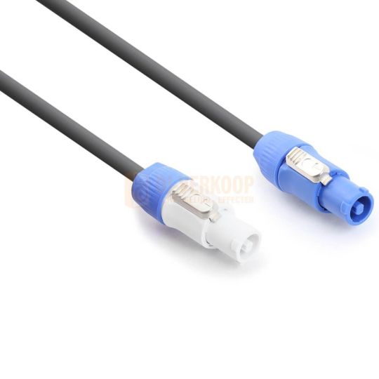 PD Connex Powerconnector verlengkabel M-F 1.5,3,5&10M