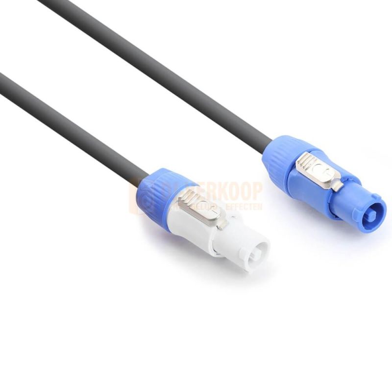 PD Connex Powerconnector verlengkabel M-F 1.5,3,5&10M