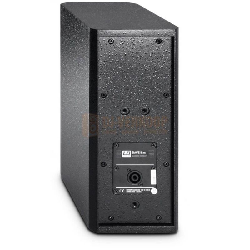 achterkant speaker / satelliet LD Systems DAVE8XS - Compact 8" Actief PA systeem