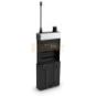 LD Systems U505 IEM R  - Ontvanger achterkant invoer voor de batterijen