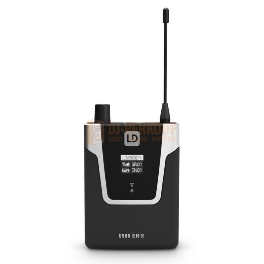 LD Systems U505 IEM R  - Ontvanger voorkant
