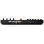 M-Audio Oxygen Pro Mini - 32-Mini-Key Krachtige USB MIDI-controller met Smart Controls en Auto-Mapping achterkant aansluitingen
