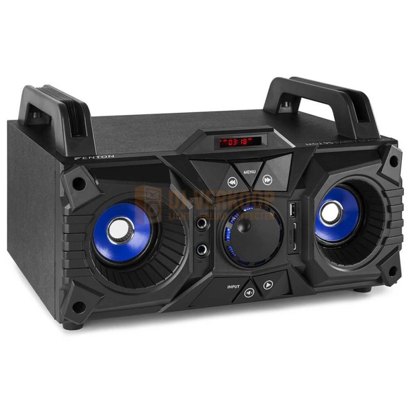 Fenton MDJ95 - Party Station 100W met accu | DJ-Verkoop | 8715693303315