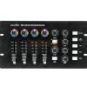 EUROLITE DMX LED EASY Operator Deluxe - Controller voor 4 gekleurde LED-spots of een KLS-set met 4 segmenten bovenkant