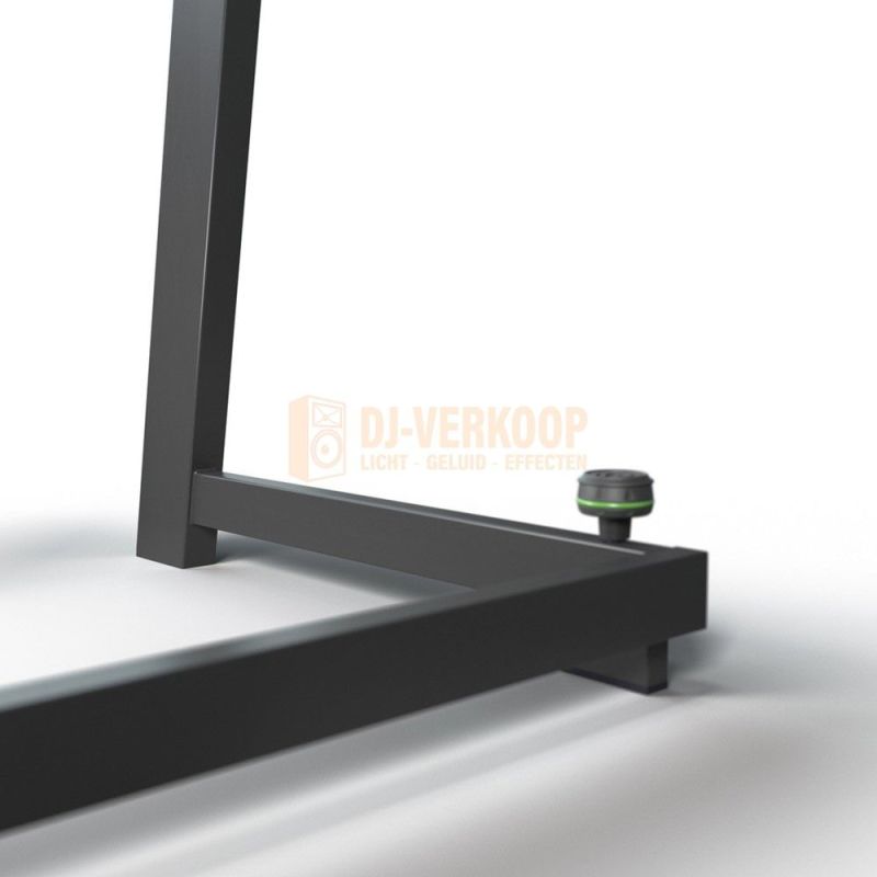 Gravity FDJT01 - DJ-Desk met verstelbare luidspreker- en laptopladen | DJ-Verkoop | 4049521589942