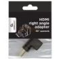 Gembird A-HDMI90-FML - HDMI haakse adapter, 90° naar beneden | DJ-Verkoop | 8716309097536
