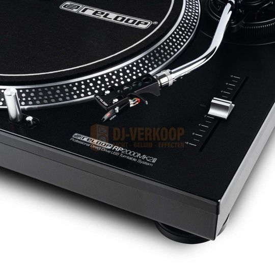 Reloop RP-2000 USB MK2 - Direct Drive DJ Turntable met Ingebouwde Phono Voorversterker | DJ-Verkoop | 4043034164207