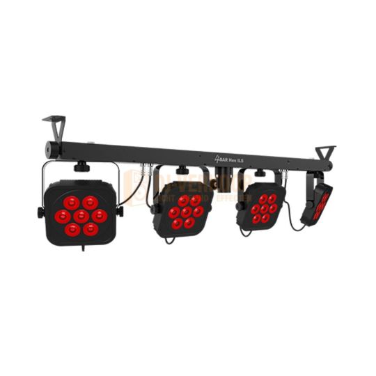 Chauvet DJ 4BAR Hex ILS - Draadloze Wash Verlichtingsoplossing met Hex-Color LEDs | DJ-Verkoop | 0781462225650