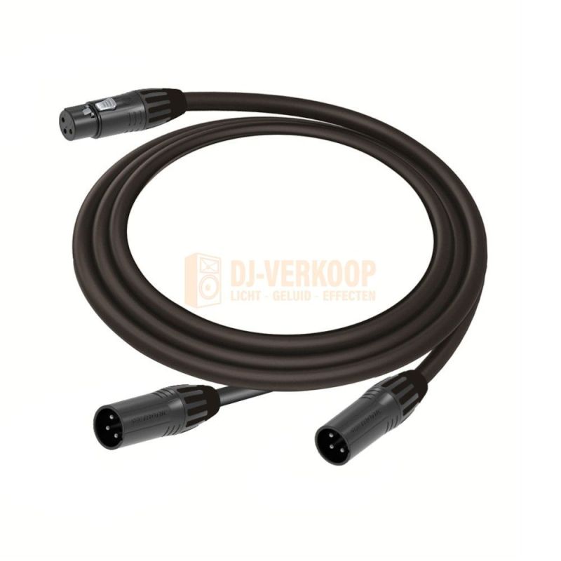 DJ-Verkoop Nono Cable NNC-AXLRF2XLRM/0M5 – XLR Splitterkabel (0,5m) | XLR Female naar 2 XLR Male