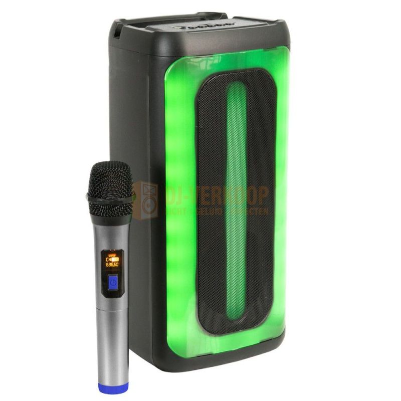 Ibiza Sound SIGMA40 – Bluetooth luidspreker met LED en microfoon DJ-Verkoop