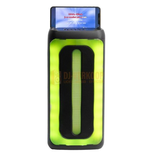 Ibiza Sound SIGMA40 – Bluetooth luidspreker met LED en microfoon | DJ-Verkoop | 5420047143532