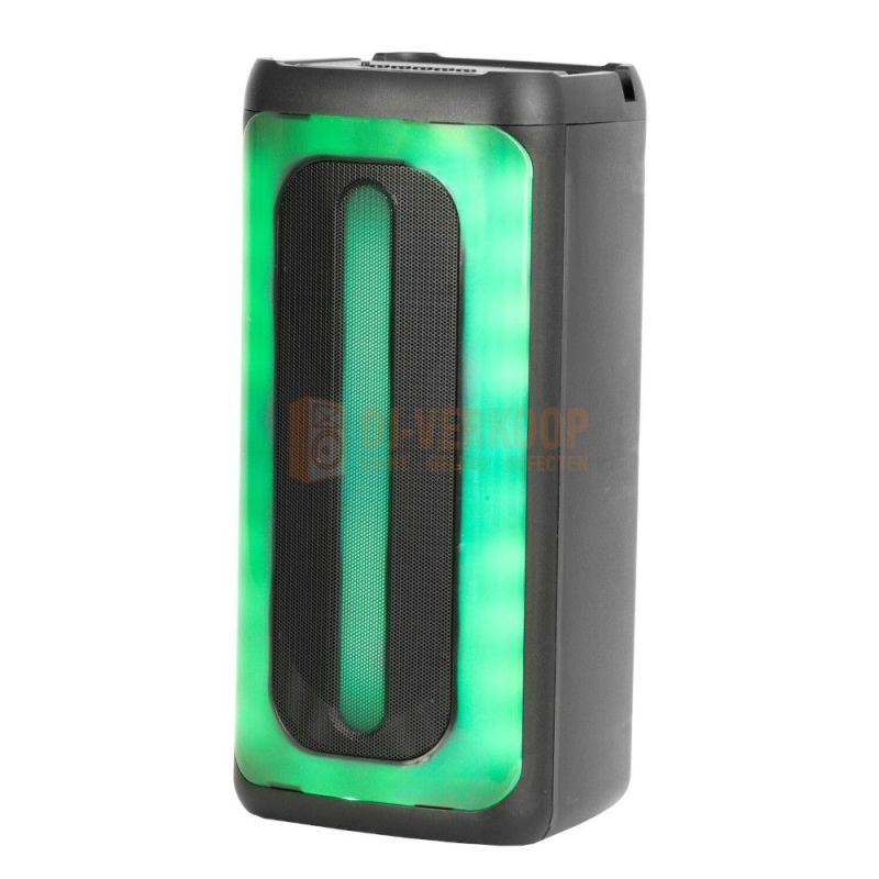 Ibiza Sound SIGMA40 – Bluetooth luidspreker met LED en microfoon | DJ-Verkoop | 5420047143532