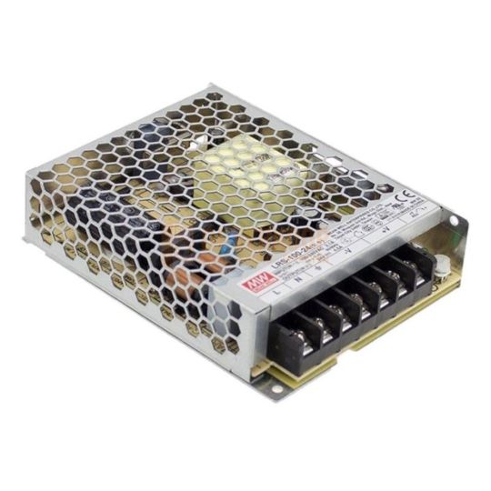 Mean Well LRS-100-24 – 24V 4,5A AC-DC voeding in gesloten behuizing DJ-Verkoop