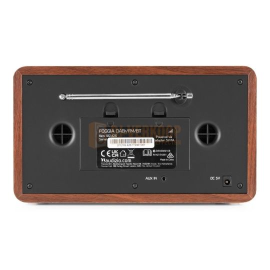 Audizio Foggia Retro DAB+ Radio series – Klassieke radio met moderne functies | DJ-Verkoop | 