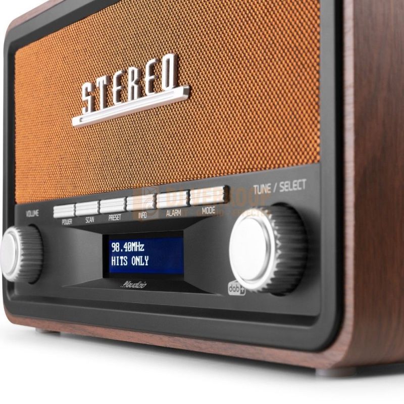 Audizio Foggia Retro DAB+ Radio series – Klassieke radio met moderne functies | DJ-Verkoop | 