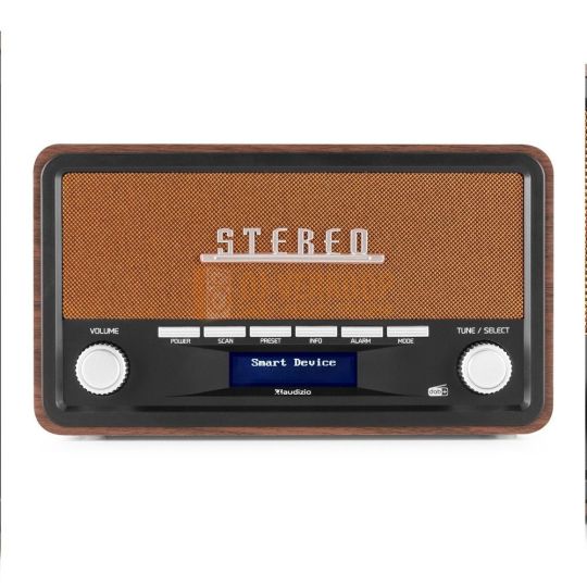 Audizio Foggia Retro DAB+ Radio series – Klassieke radio met moderne functies | DJ-Verkoop | 