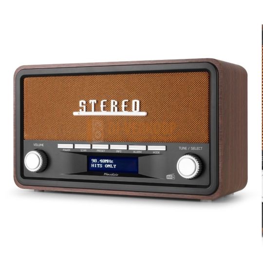 Audizio Foggia Retro DAB+ Radio series – Klassieke radio met moderne functies | DJ-Verkoop | 