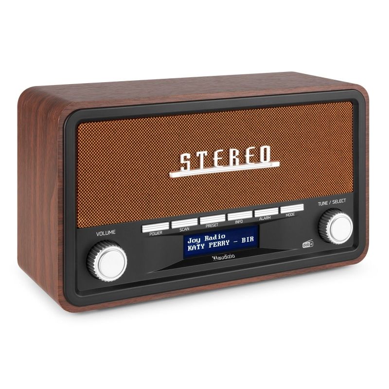 Audizio Foggia Retro DAB+ Radio series – Klassieke radio met moderne functies | DJ-Verkoop | 