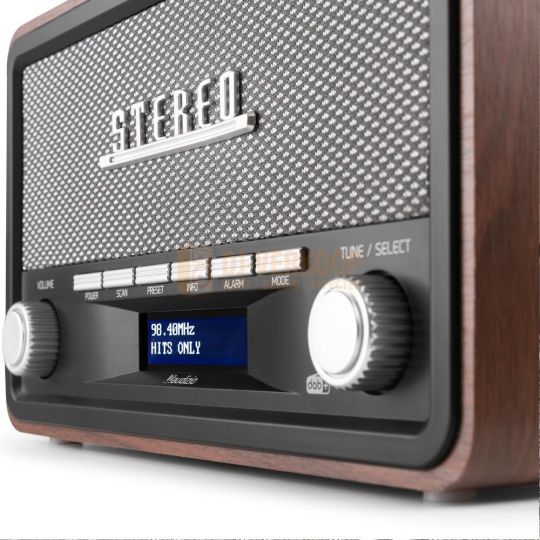 Audizio Foggia Retro DAB+ Radio series – Klassieke radio met moderne functies | DJ-Verkoop | 