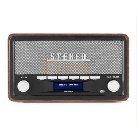 Audizio Foggia Retro DAB+ Radio series – Klassieke radio met moderne functies | DJ-Verkoop | 