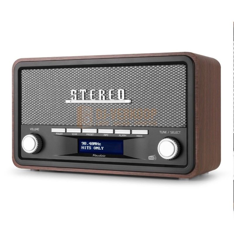 Audizio Foggia Retro DAB+ Radio series – Klassieke radio met moderne functies | DJ-Verkoop | 