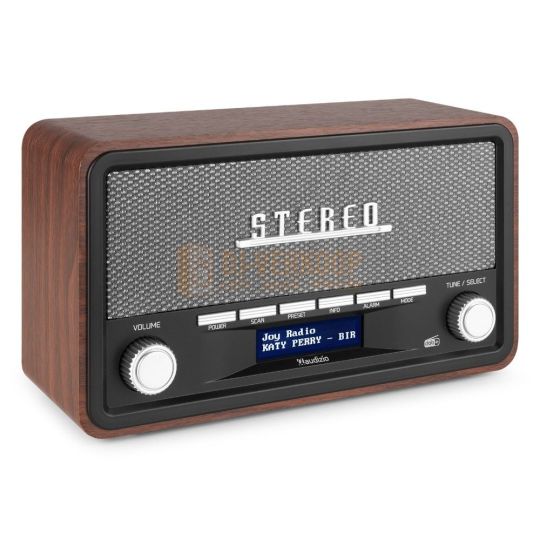 Audizio Foggia Retro DAB+ Radio series – Klassieke radio met moderne functies | DJ-Verkoop | 