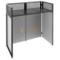 Verhuur - DJ Booth DB4 Pro - Opvouwbaar DJ Booth systeem met doeken en tas | DJ-Verkoop | 