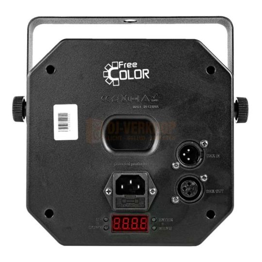 Free Color MiniFX 4 Flower – Compact 4-in-1 lichteffect met UV, strobe, laser en RGBW LED | DJ-Verkoop | 4820270280386