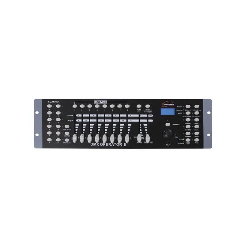 Transcension Operator 2 DMX Controller voor 192 kanalen + joystick | DJ-Verkoop | 