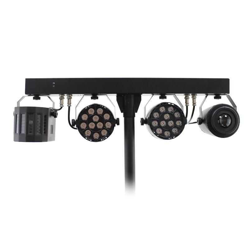 Equinox Microbar Multi Systeem Licht bar met verschillende effecten - detail lichten
