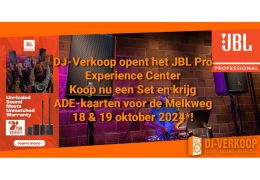 DJ-Verkoop lanceert JBL Pro Experience Center en krijg ADE Tickets bij je aankoop!*