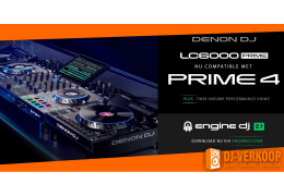 Engine DJ 2.1 levert Denon dj's lc6000 Prime compatibiliteit aan de Prime 4