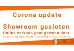Nieuwe regels van RIVM i.v.m. corona, tijdelijke winkel sluiting maar online blijven we u van dienst!