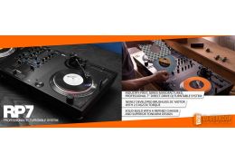 🎶 Reloop RP-7 – The world’s first professional 7" DJ turntable