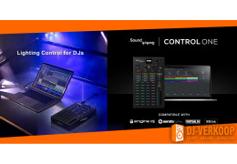 SOUNDSWITCH® vereenvoudigt verlichting voor dj's met een speciale dual universe dmx interface-controller!